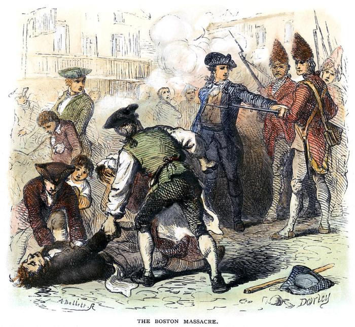 Boston massacre date