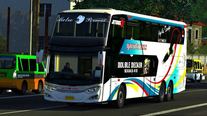 Mod JB3 Scania ETS2 v1.30 dan v1.38: Kustomisasi Bus yang Keren