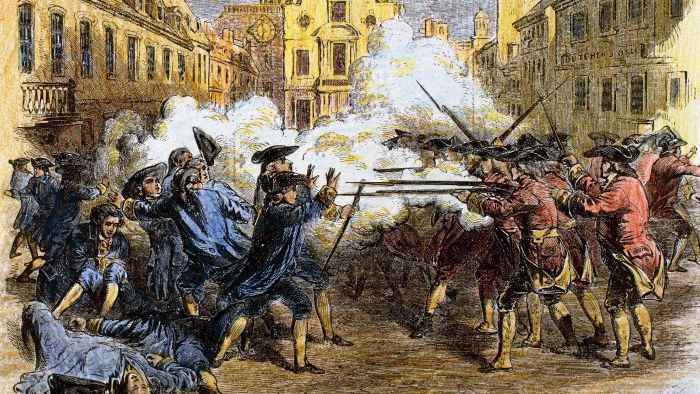 Boston massacre date