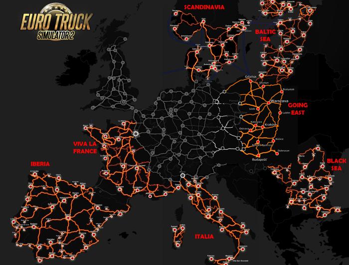 DLC Map Masjali ETS2: Pembaruan Peta Eksklusif